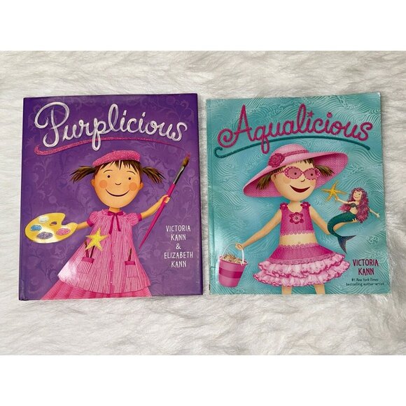 Pinkalicious and Aqualicious by Victoria Kann Children's Books - Picture 1 of 7